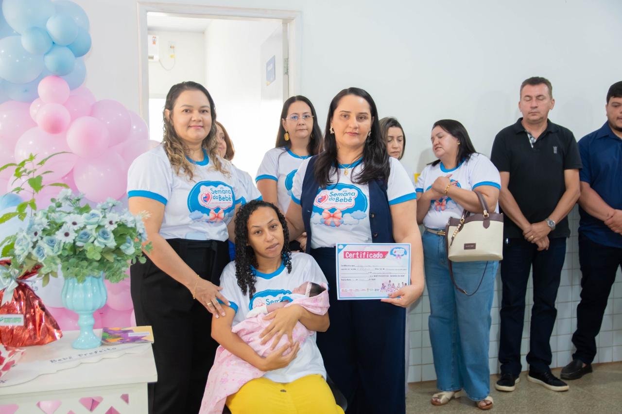 Aconteceu nesta manhã de segunda-feira dia 26/05 a solenidade de abertura da XIII Semana do Bebê - 2025